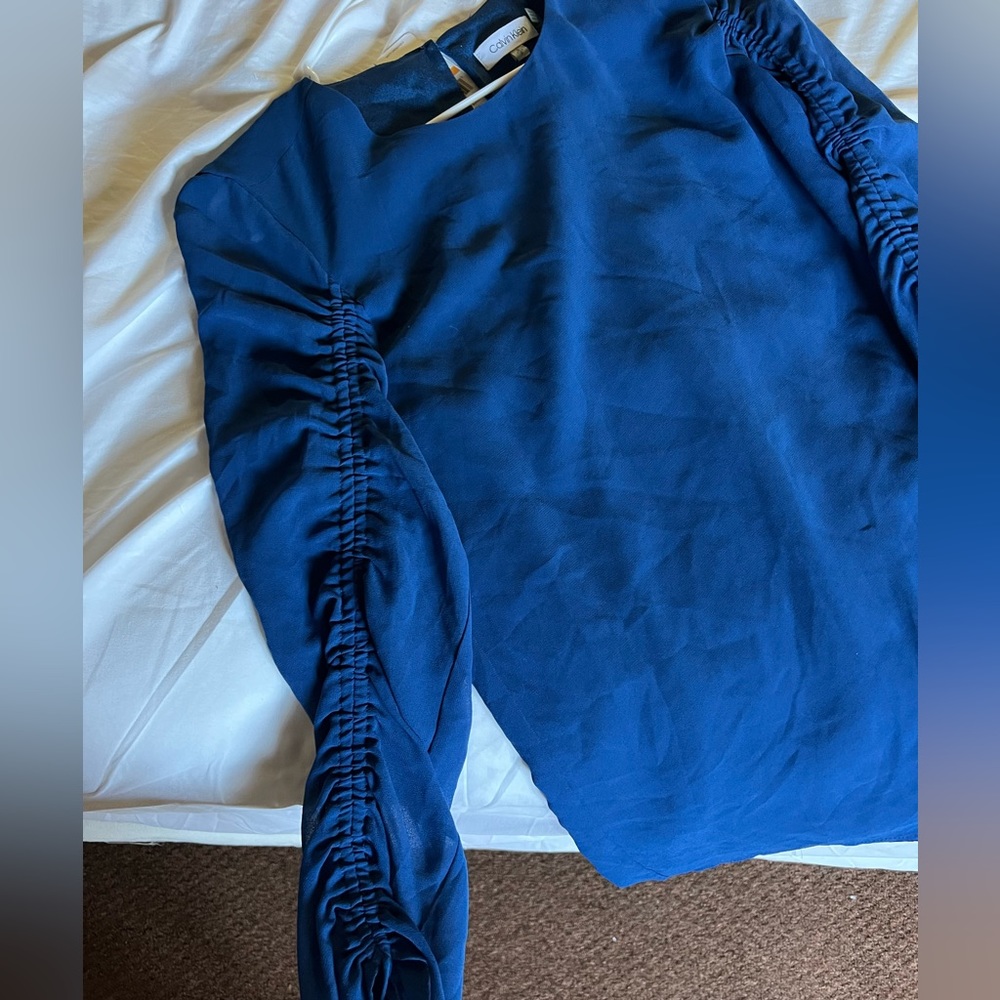 Blue Blouse from Calvin Klein